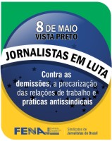 Fenaj convoca ato nacional contra demissões para 8 de maio em São Paulo
