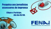 Fenaj lança pesquisa junto aos assessores de imprensa