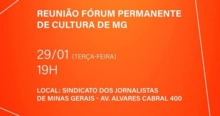 Carta de repúdio ao desmonte da cultura em Minas Gerais