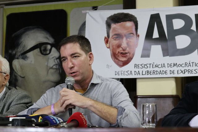 Abraji: Denúncia do MPF contra Greenwald viola a liberdade de imprensa