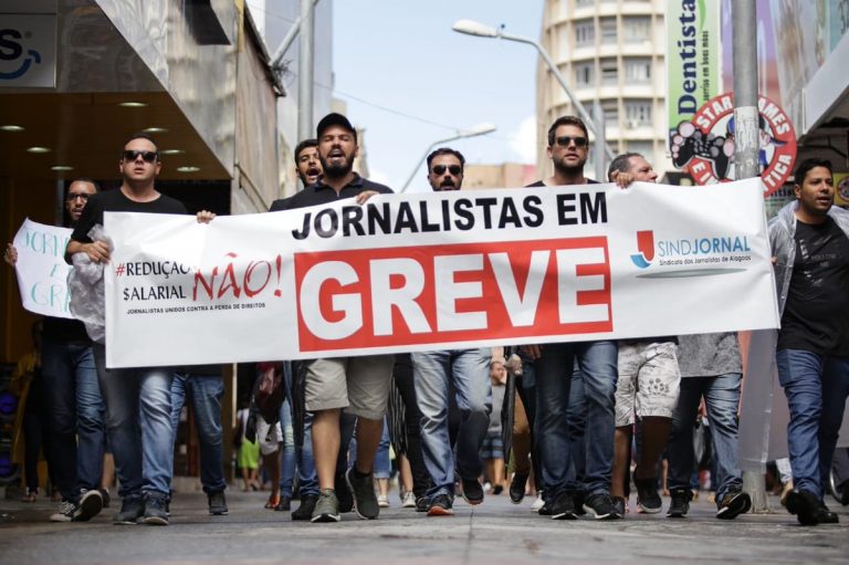 Greve dos jornalistas de Alagoas: MPT consegue reintegração dos dispensados pelas tevês Gazeta e Mar