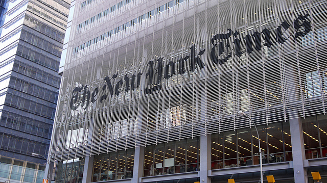 The New York Times registra US$ 800 milhões em receita digital em 2019