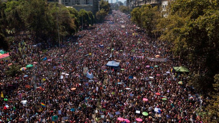 Milhões de mulheres mostram sua força nas ruas da América Latina