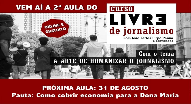 Economista Paulo Bretas é o convidado do Curso Livre de Jornalismo nesta segunda 31/8