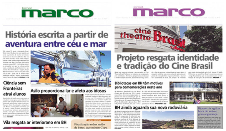 Jornal Marco, da PUC Minas, chega a quase meio século de circulação
