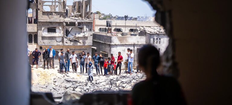 detalhe da destruição em Gaza - Foto: Nações Unidas