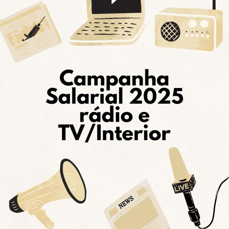 Jornalistas do interior aprovam renovação de Convenção Coletiva de Trabalho